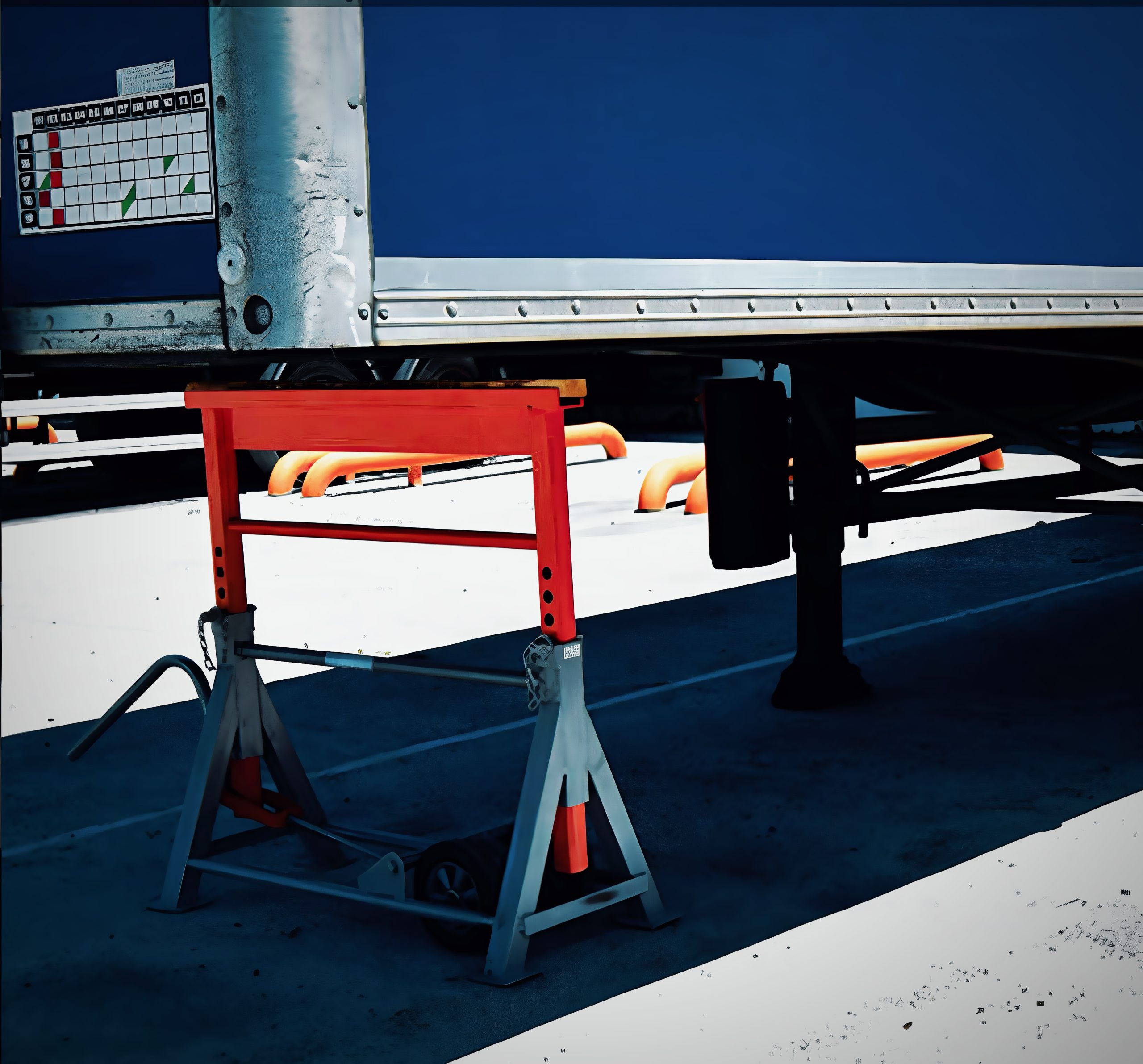 heavy-duty stabilising jack